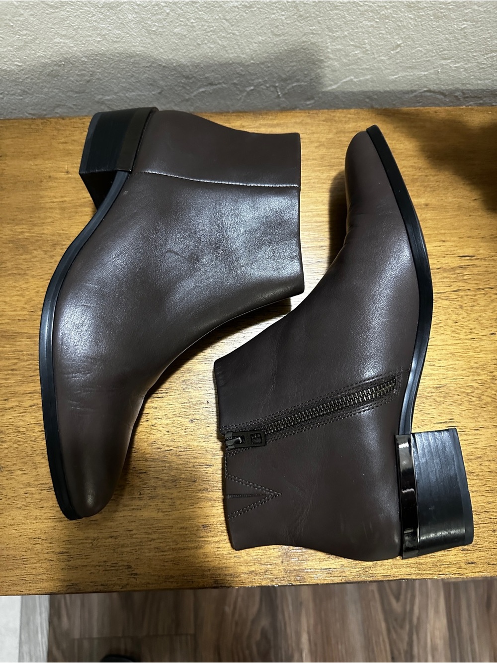 Women’s  Brown Leather Coach Boots